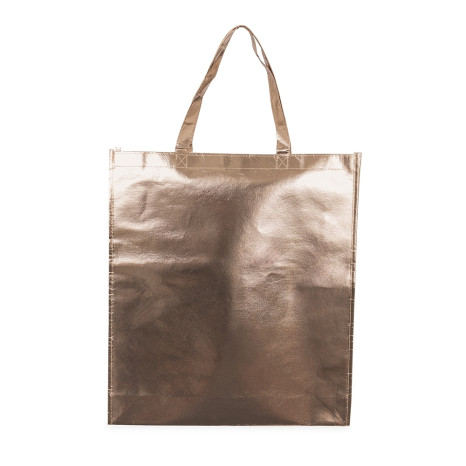 Sacola tnt metalizado para brinde