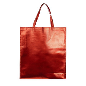 Sacola tnt metalizado para brinde