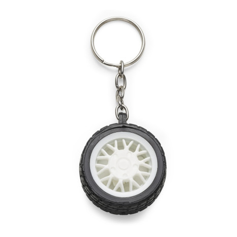 Chaveiro Plástico Formato de Pneu Personalizado Para Brindes