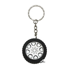 Trena chaveiro pneu brilhante  personalizado