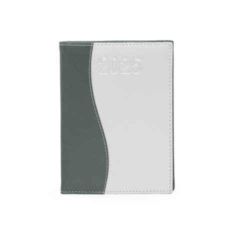 Agenda Diária em Couro Sintético 2025 Personalizada