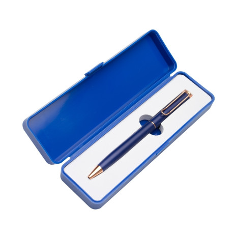 Caneta de Metal com Estojo Plástico Personalizado