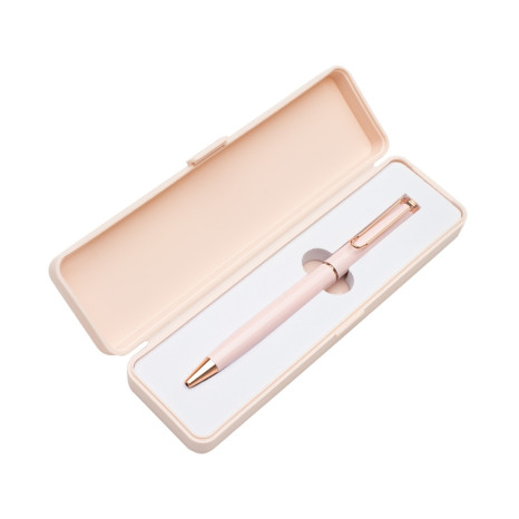 Caneta de Metal com Estojo Plástico Personalizado