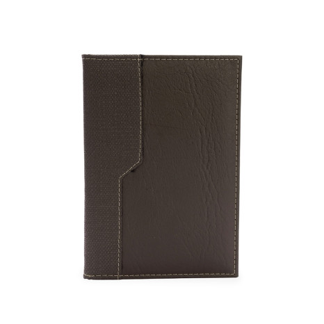 Agenda Diária em Couro Sintético 2025 Personalizada