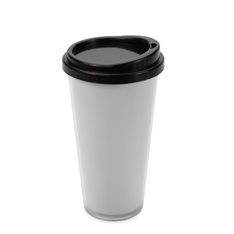 Copo Plástico Duplo 400ml Promocional