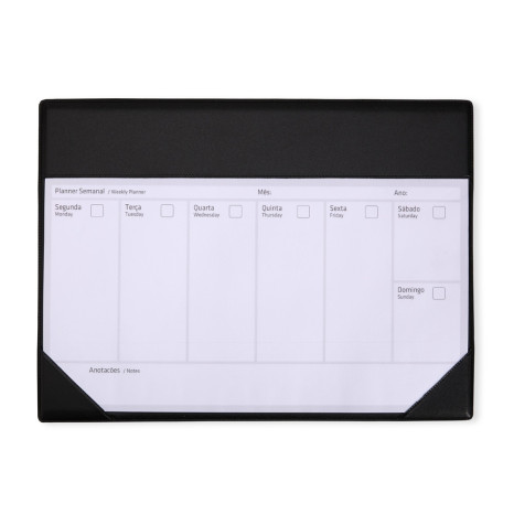 Planner Semanal de Mesa Promocional