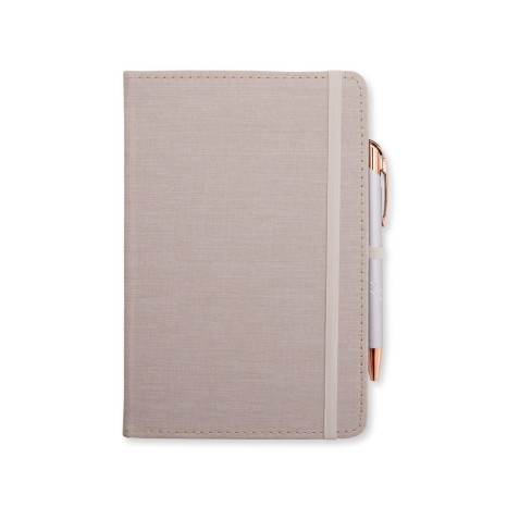 Caderneta em Linho Personalizada