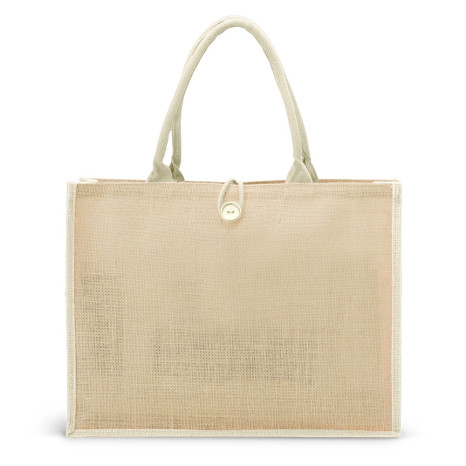 Sacola de Juta Grande Personalizada 