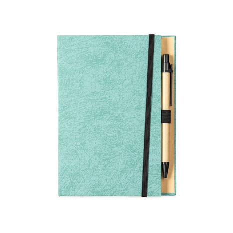 Bloco de Anotações com Autoadesivos e Caneta Promocional