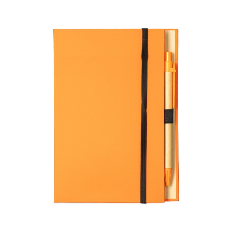 Bloco de Anotações com Autoadesivos e Caneta Promocional