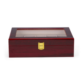 Porta-relógios com 10 divisórias para empresas