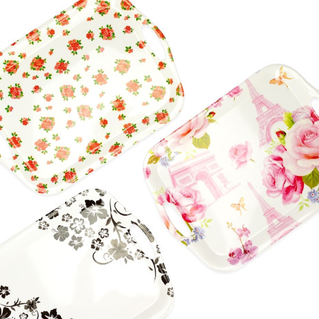 Bandeja melamina para brinde