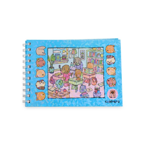 Caderno para colorir desenho animado para brinde