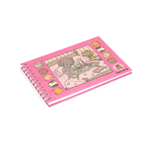 Caderno para colorir desenho animado personalizado