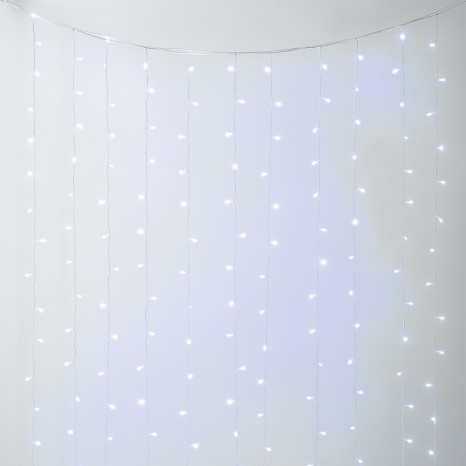 Cortina cascata led promocional