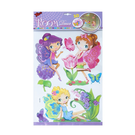 Adesivo decorativo de fada personalizado