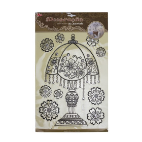 Adesivo decorativo abajur para brinde