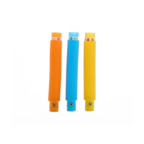 Tubo sanfonado com led personalizado