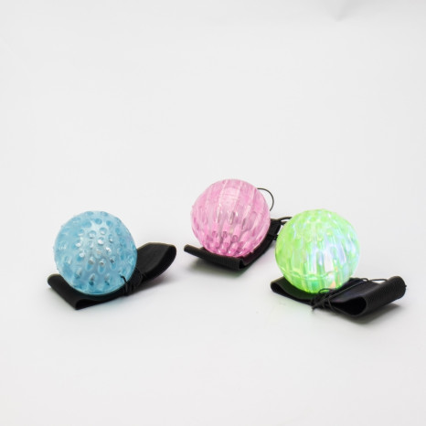 Bola com pulseira vai e vem promocional