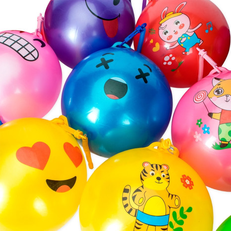 Bola vinil com cordão para brinde