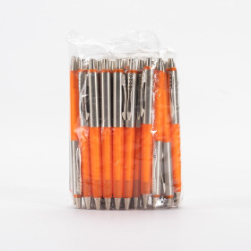 Pacote com 50 pçs caneta metal 4 estrelas com logotipo