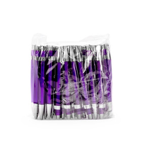 Caneta plástica pct com 50 peças para brinde