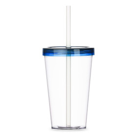 Copo com tampa e canudo  personalizado