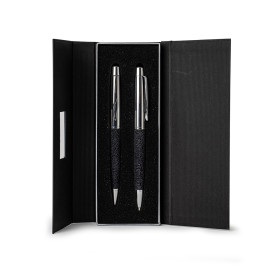 Conjunto caneta e lapiseira metal para empresas
