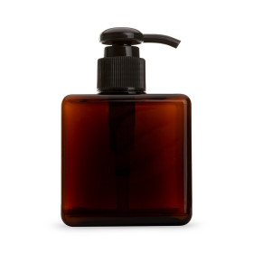 Frasco quadrado 280ml  com logotipo