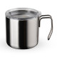 Caneca inox parede dupla 350ml para empresas