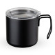 Caneca inox parede dupla 350ml para empresas