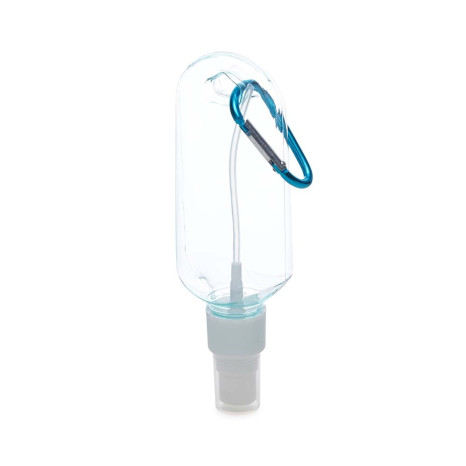 Frasco spray 100 ml com mosquetão  personalizado