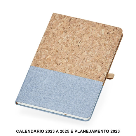 Caderneta cortiça promocional