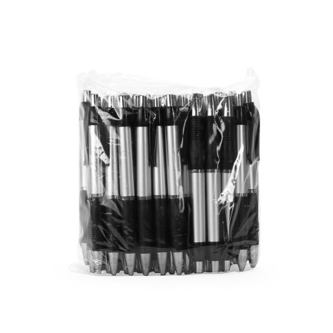 Pacote com 50 pçs caneta plástica promocional